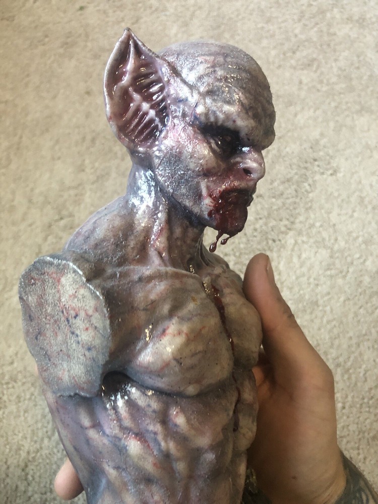Hand Painted Dracula Vampire Bust