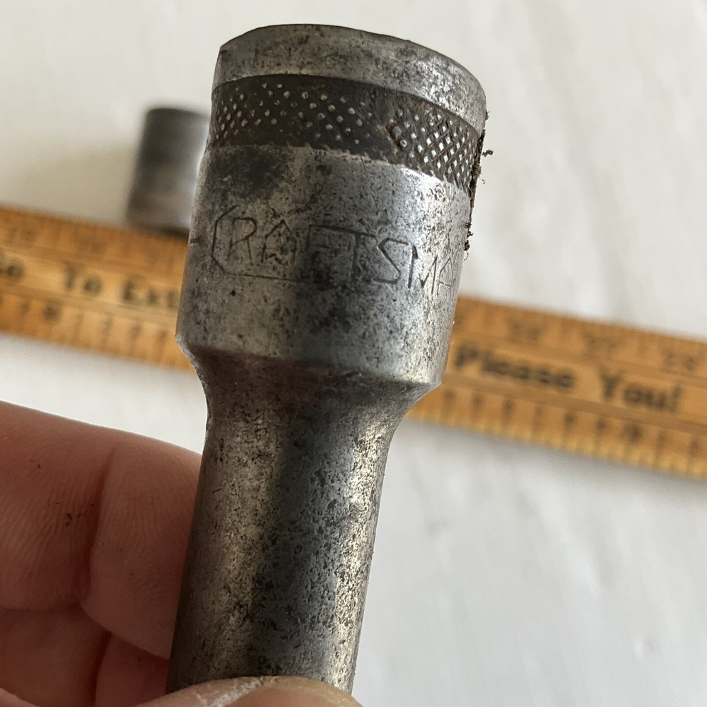 Craftsman Underlined BE Series Socket Set With Extension 1/2”drive