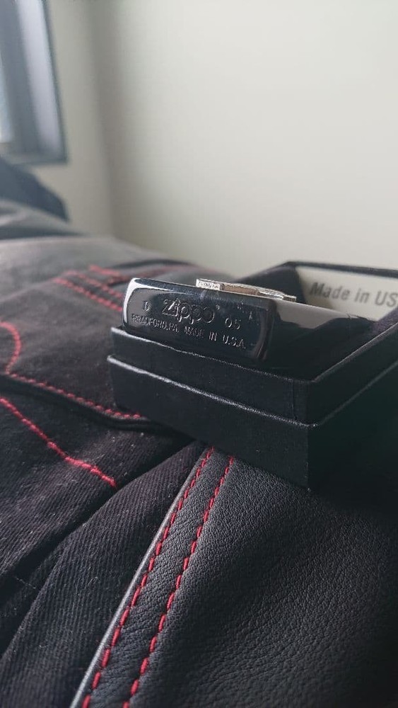 Zippo Feather Cross No.0198