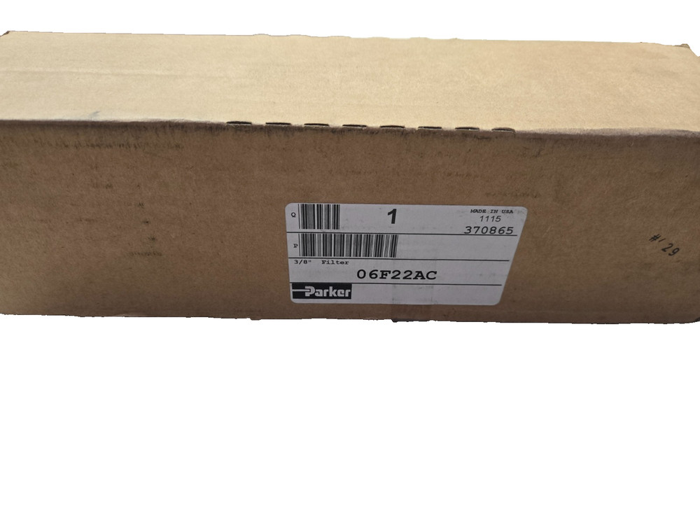 Parker 06F22AC Compressed Air Line Filter Regulator-NEW