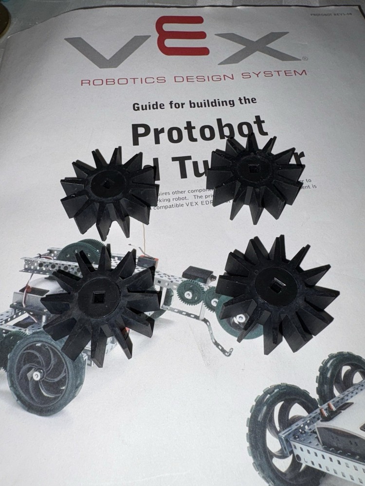 VEX Robotics Intake Rollers Lot Of 4 New