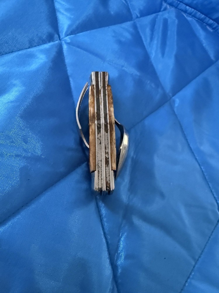 Stainless Steel Folding Knife Spoon Fork Bottle Opener