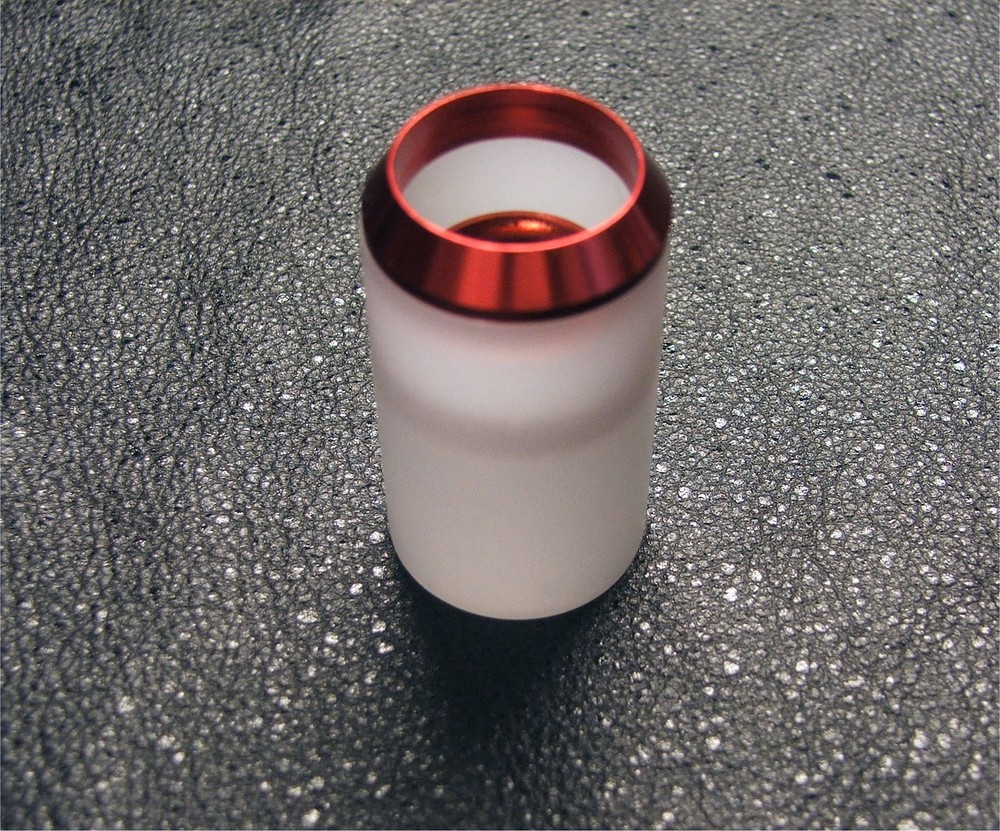 NEW CUSTOM LIGHTSABER BLADE PLUG MECHANICAL DESIGN RED MULTI RING GLOW CORE