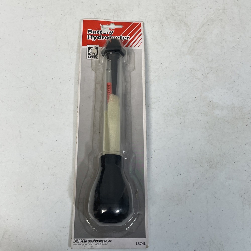Lynx BATTERY HYDROMETER East Penn L874L New Testing Tool Color Code