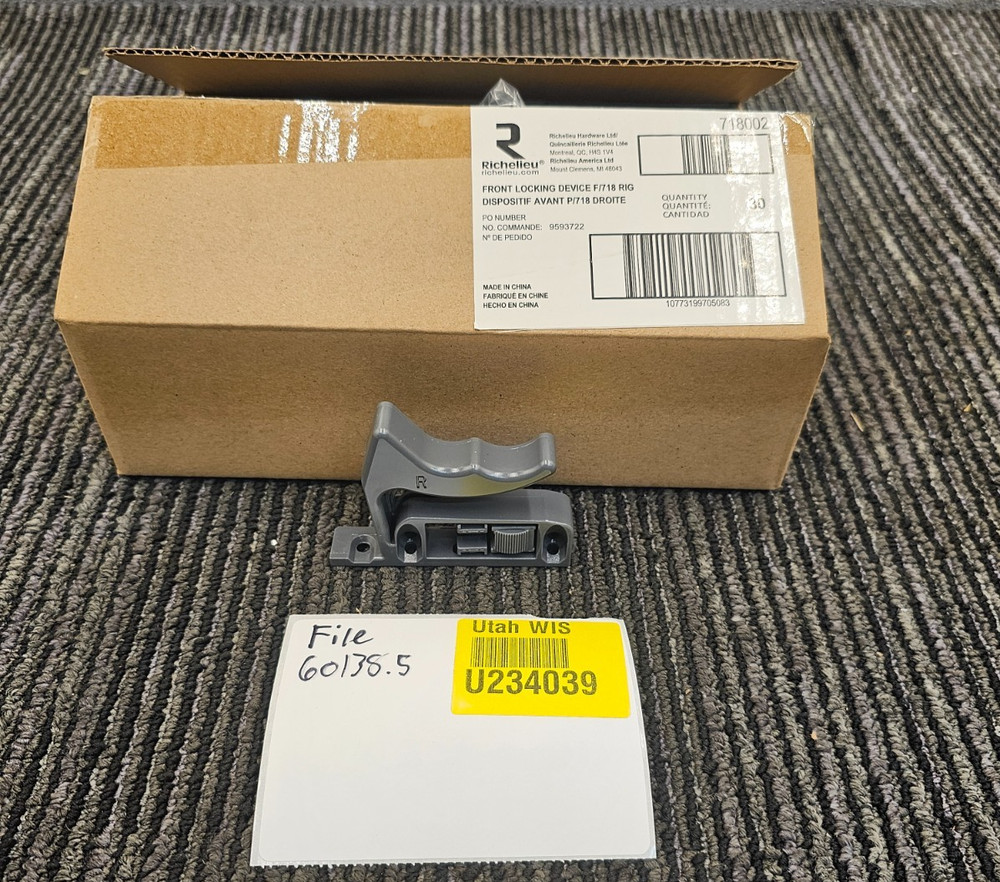 (QTY 30) Richelieu 718002 Front Locking Device for 314F Slide