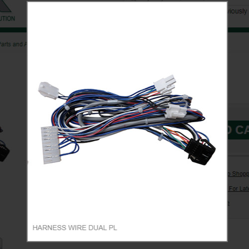 HARNESS WIRE DUAL PL #9101383-02