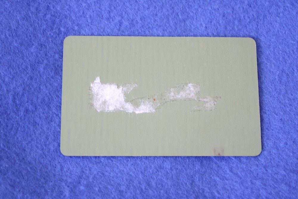 Vintage Spanair Airline Validation Plate