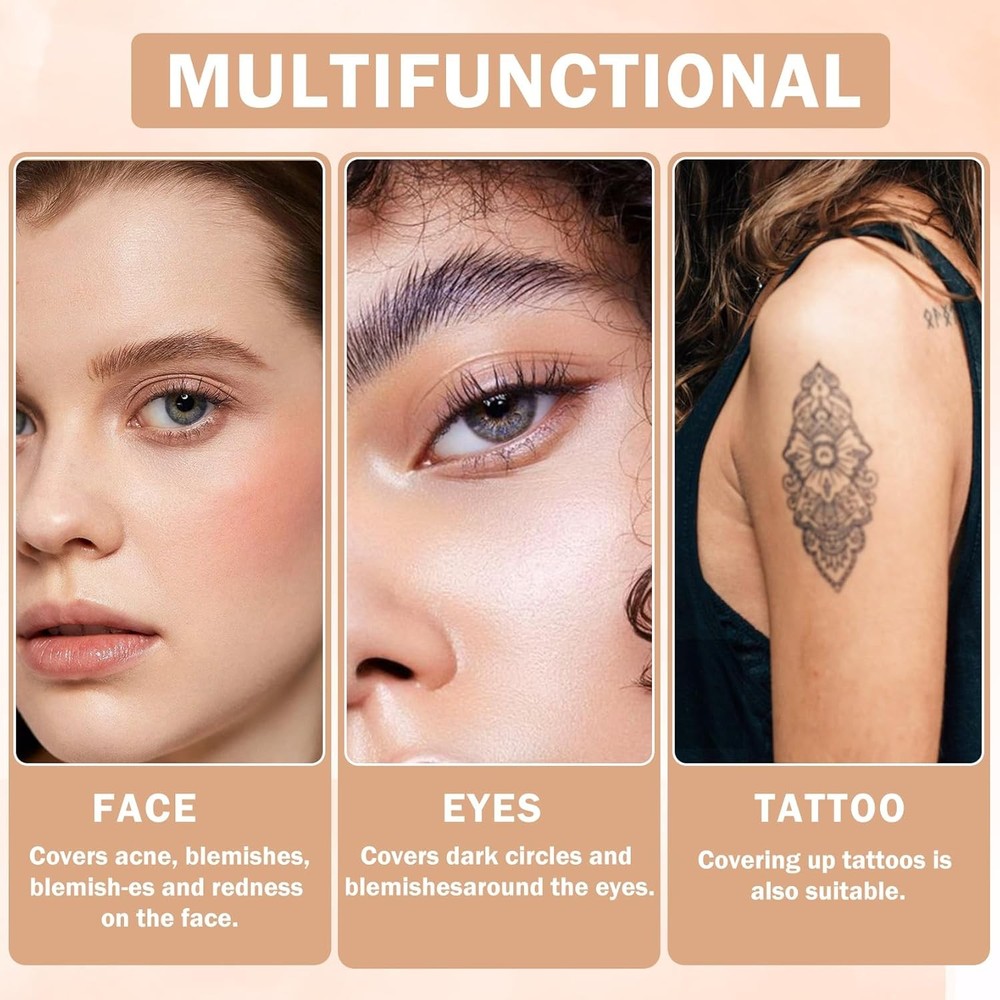 Under Eye Concealer for Dark Circles Color Corrector Pro Full Coverage #273