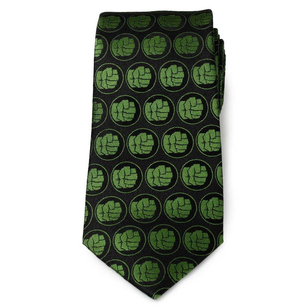 Marvel Hulk Black Men's Tie