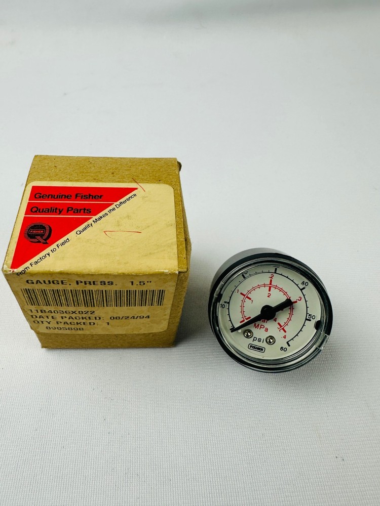Fisher Controls 11B4036X022 Gauge