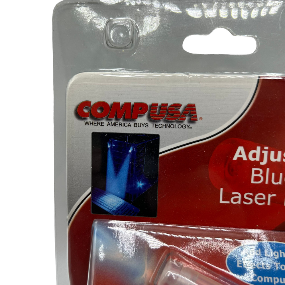 Adjustable Super Blue LED Laser Beam desktop modification lighting effects