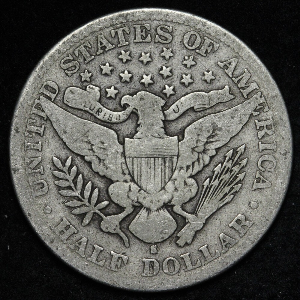 1894-S Barber Silver Half Dollar CHOICE E302 WNM