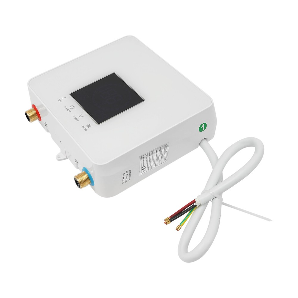 5.5KW Instant Hot Tankless Water Heater Electric Boiler For Shower Bathroom 110V