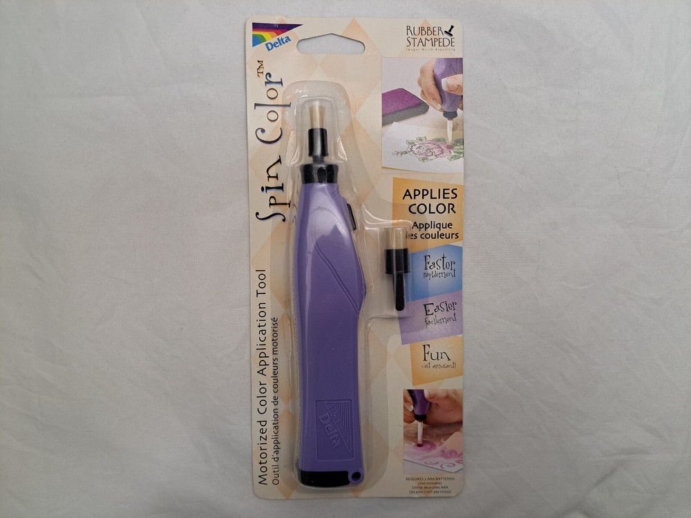 Delta (Rubber Stampede) Spin Color Motorized Color Application Tool