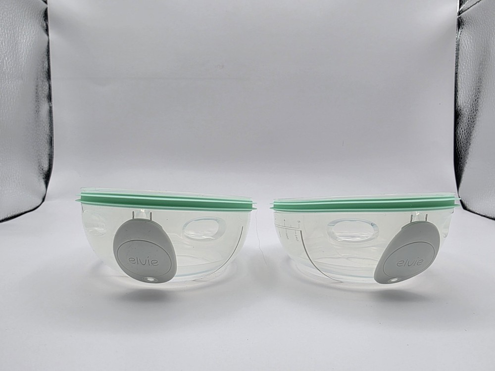 Elvie Stride Secure Breast Milk Collection Cups 2 Pack 5oz NEW