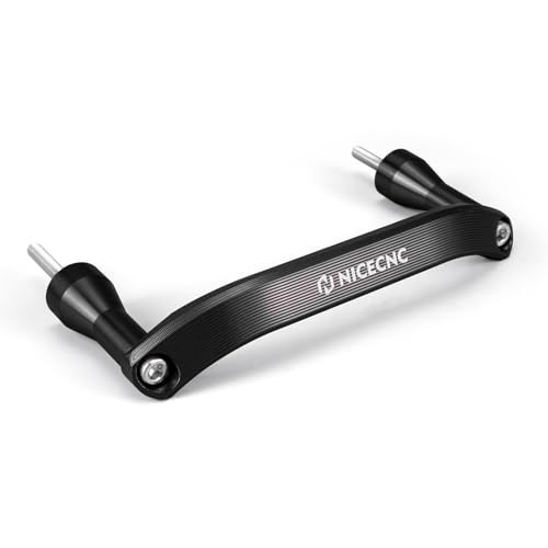 Grab Handle Billet Aluminum Motorcycle Rear Handle Compatible with Black