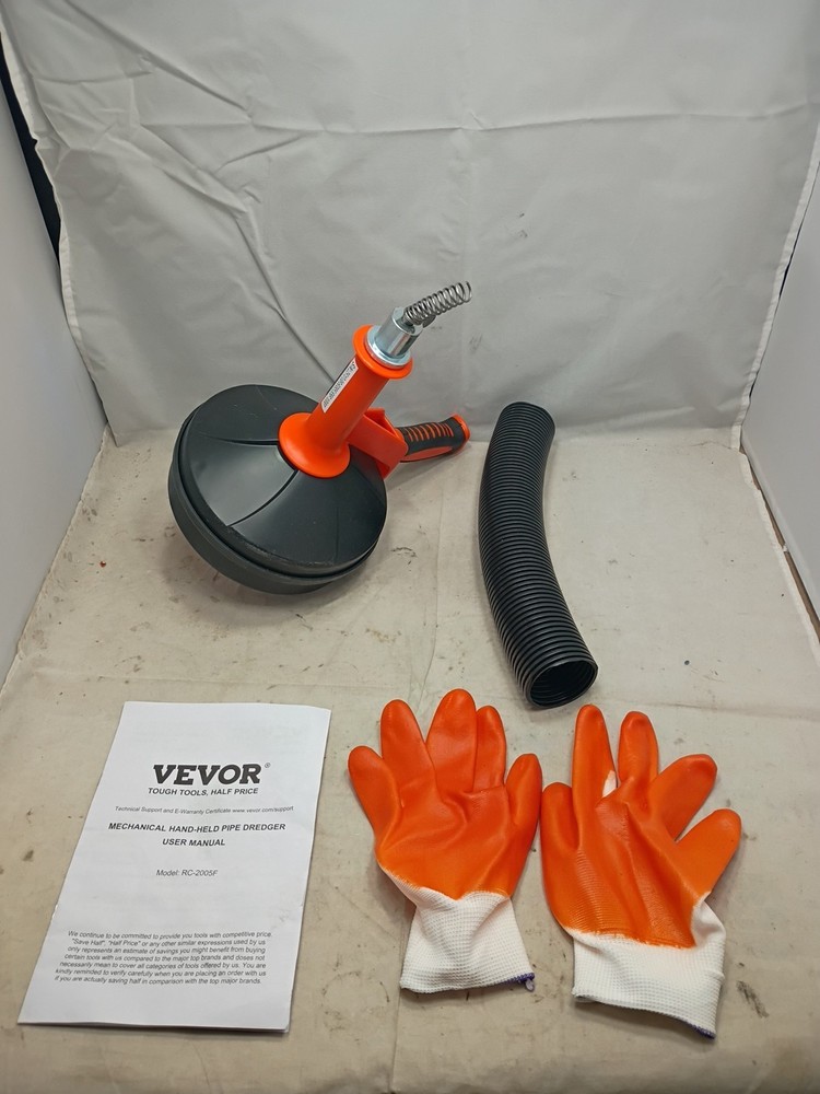 Vevor Mechanical Hand-Held Pipe Dredger 25 Ft OB