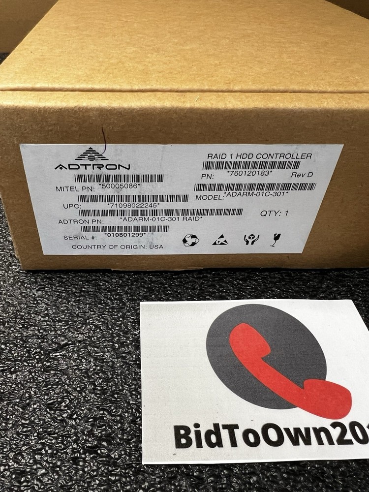 Mitel 50005086 MXe II RAID Controller Sub-System *NEW*