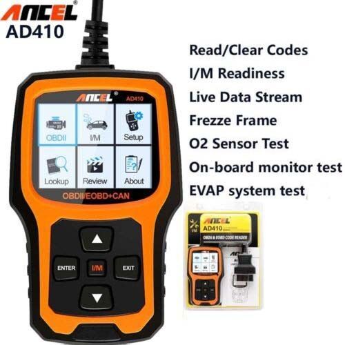 ANCEL AD410 Code Reader Automotive OBD2 Scanner Auto Check Engine Car Diagnostic