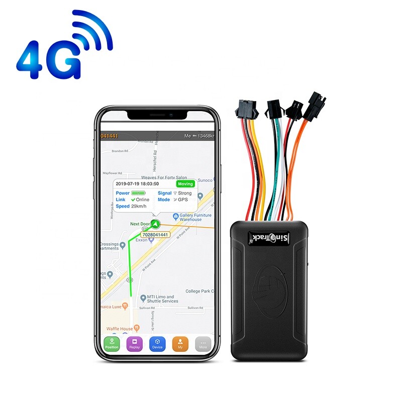 4G Hardwire Kill Switch GPS Vehicle Tracker Real Time Disable Ignition Starter X