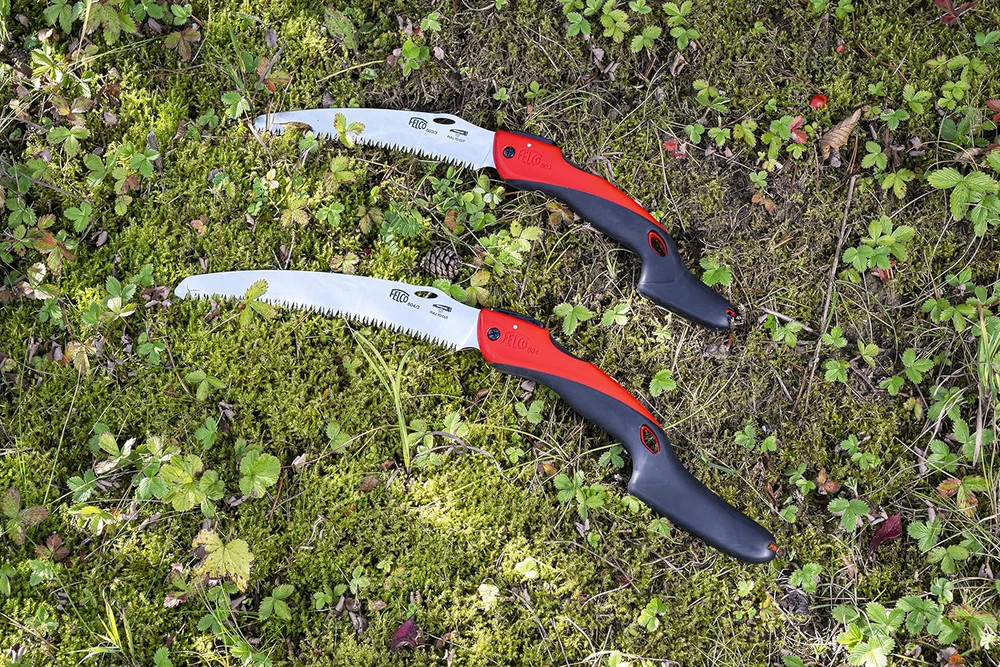 603 Folding Pruning Saw – Curved Pull-Stroke Saw for Tree Trimming & Elevated Cu