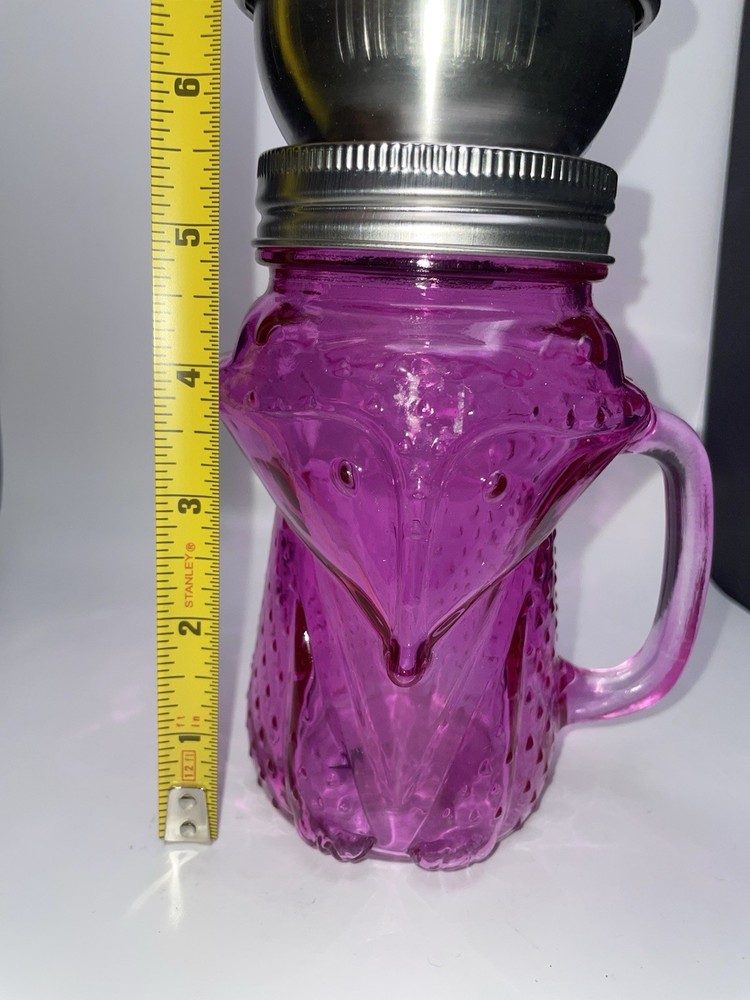 Opossum decorative coffee grinder Pink Glass Manual