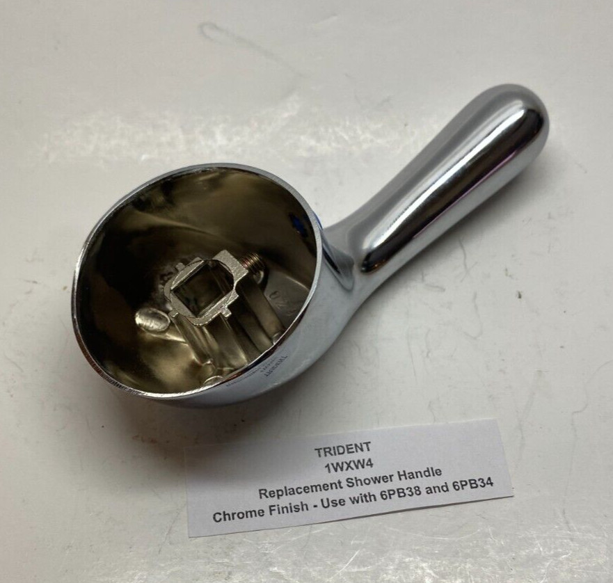 TRIDENT 1WXW4 Replacement Shower Handle (Use with 6PB38 and 6PB34)