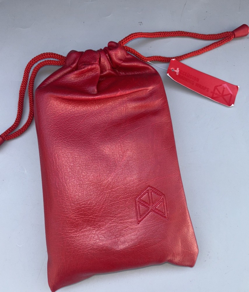 NWT Rawgear Occlusion Training Wraps Straps Red W/ Storage Bag