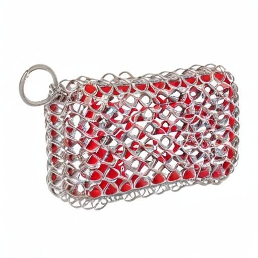 One, Red Scrubbing pad Scrubbing Pad