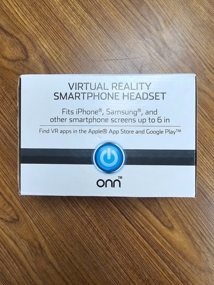 ONN Virtual Reality Smartphone Headset - White