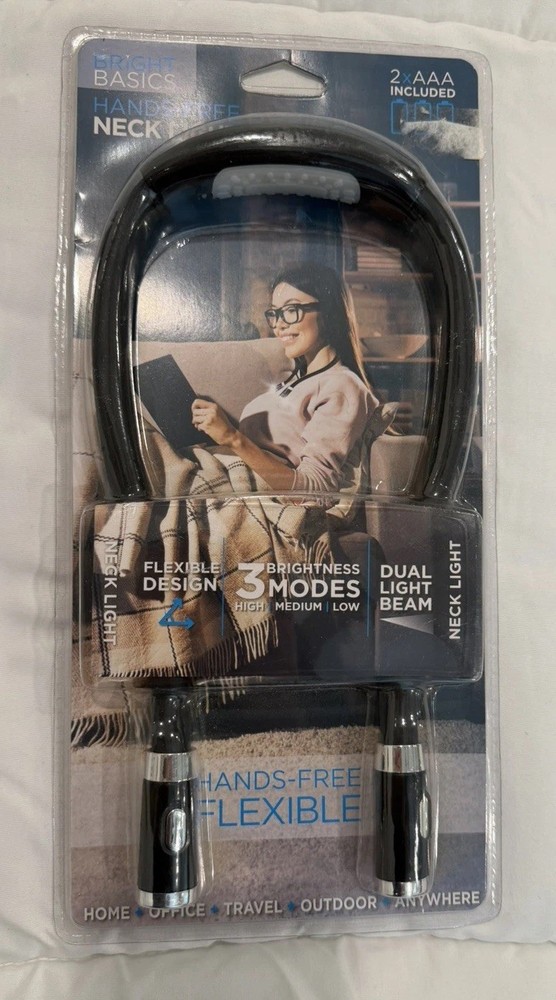 Hands-Free Flexible LED Neck Light By Bright Basics