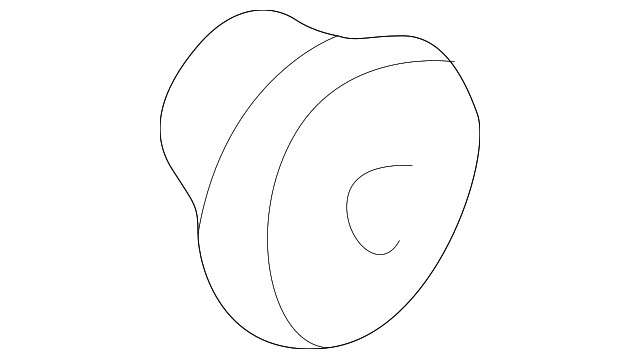 Genuine Mitsubishi Side Mount Nut MB911282