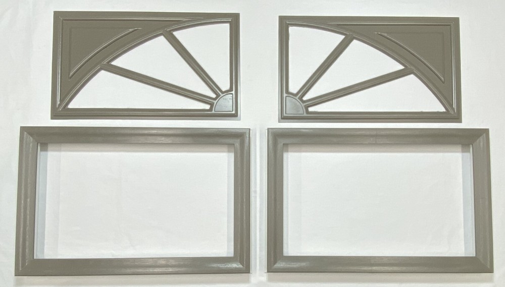 Terratone Amarr Garage Door Window Kit Short Panel Frame Insert Glass Options
