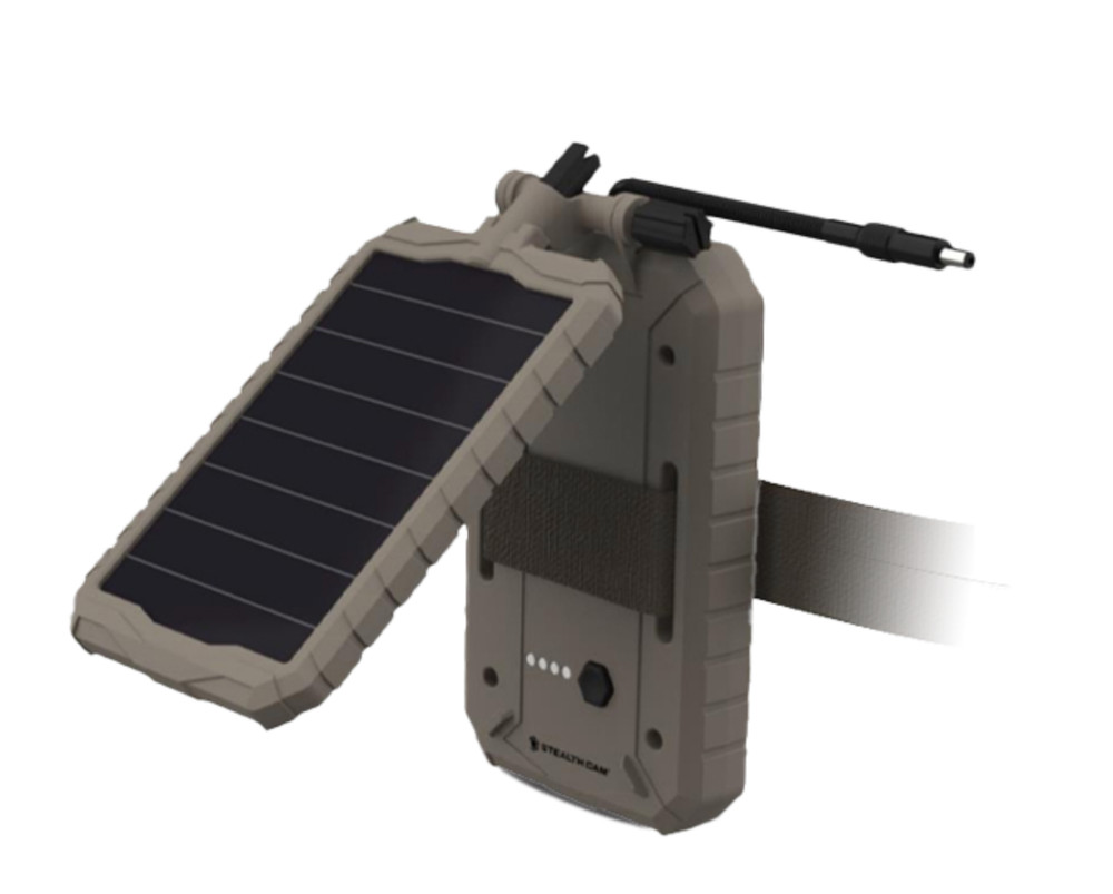 Muddy Trifecta 180 Cell Camera Package with Pole Lithium Battery Solar Panel New