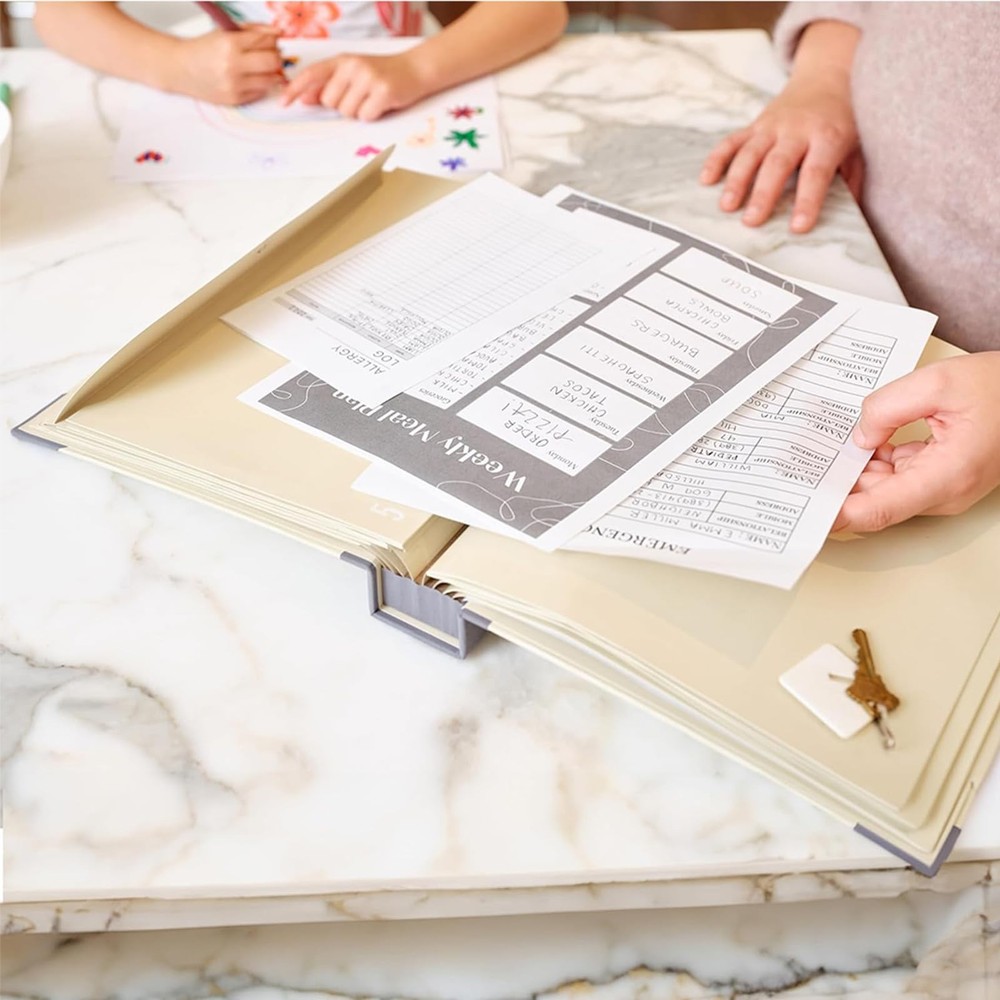 Document Organizer | Expanding File Folder for Important Papers, Passports, B...