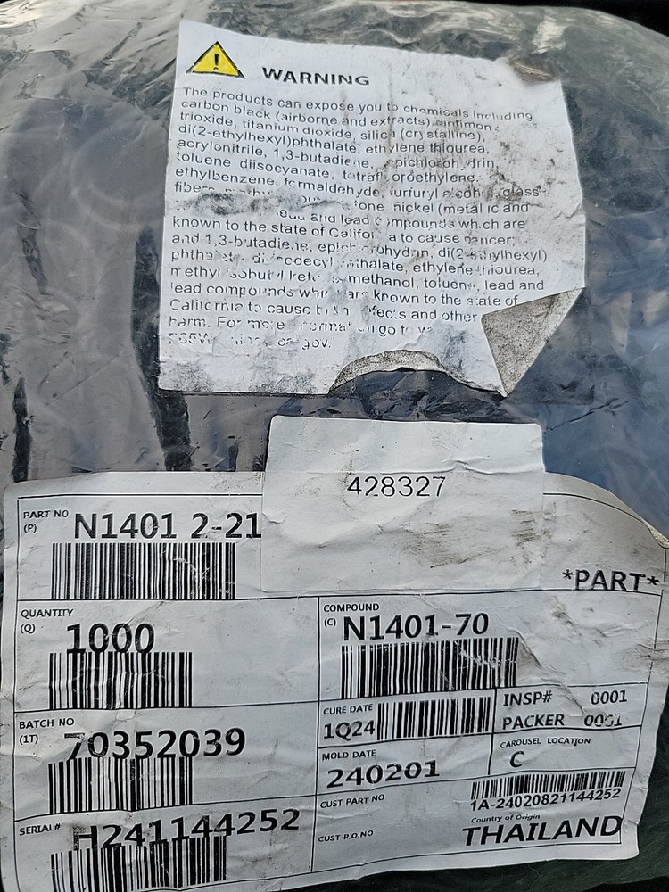 (20) Firetech Collar O-Ring 428327AS