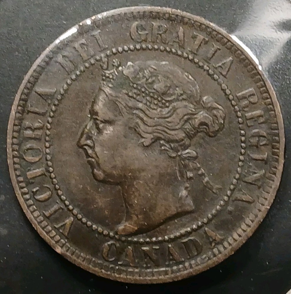 1901 Canada Queen Victoria Large Cent #7