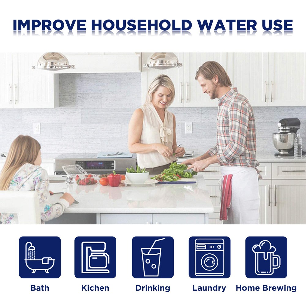 10 Pack 20" x 4.5" String Wound Whole House PP Sediment Water Filter 5/20 Micron