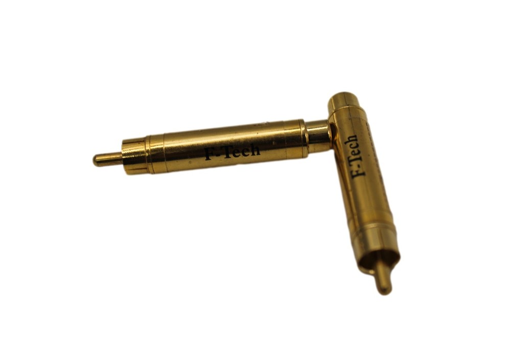 GROUND LOOP ISOLATOR NOISE SUPPRESSOR FILTER KILLER RCA Compact Design