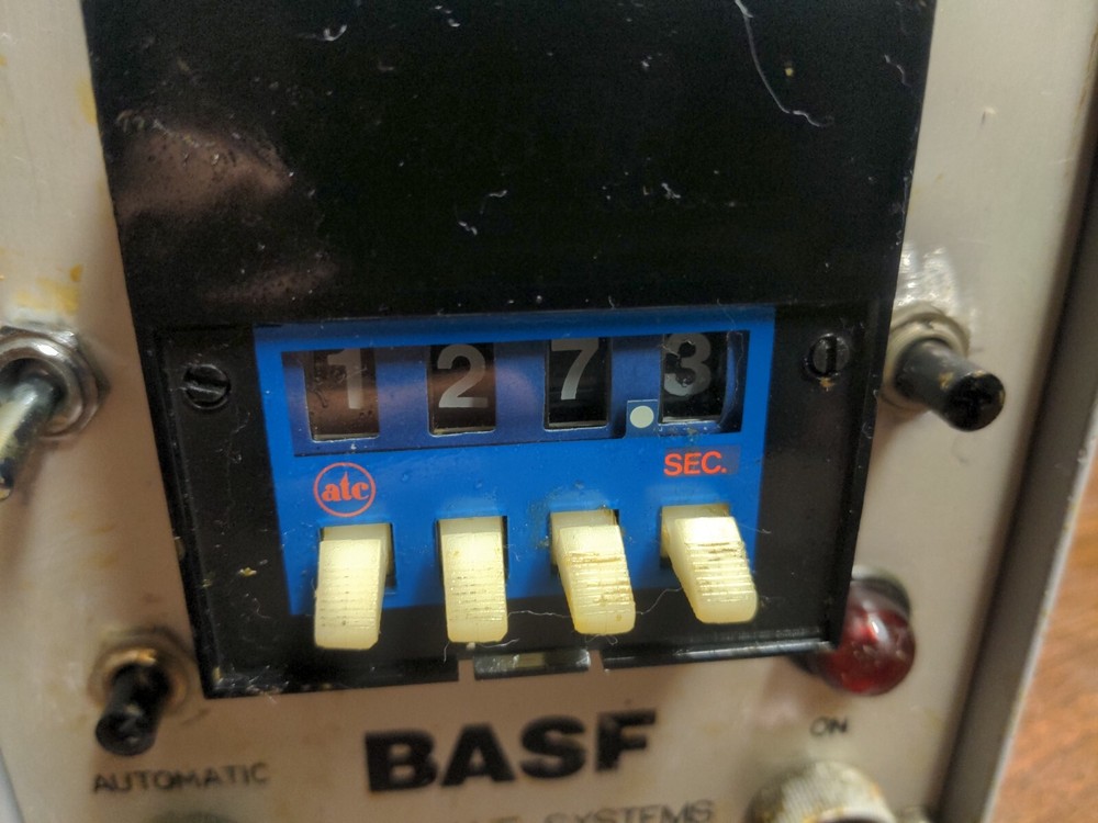 For Repair - BASF Urethane Systems Solid State Timer Model T-5 Foam Dispense