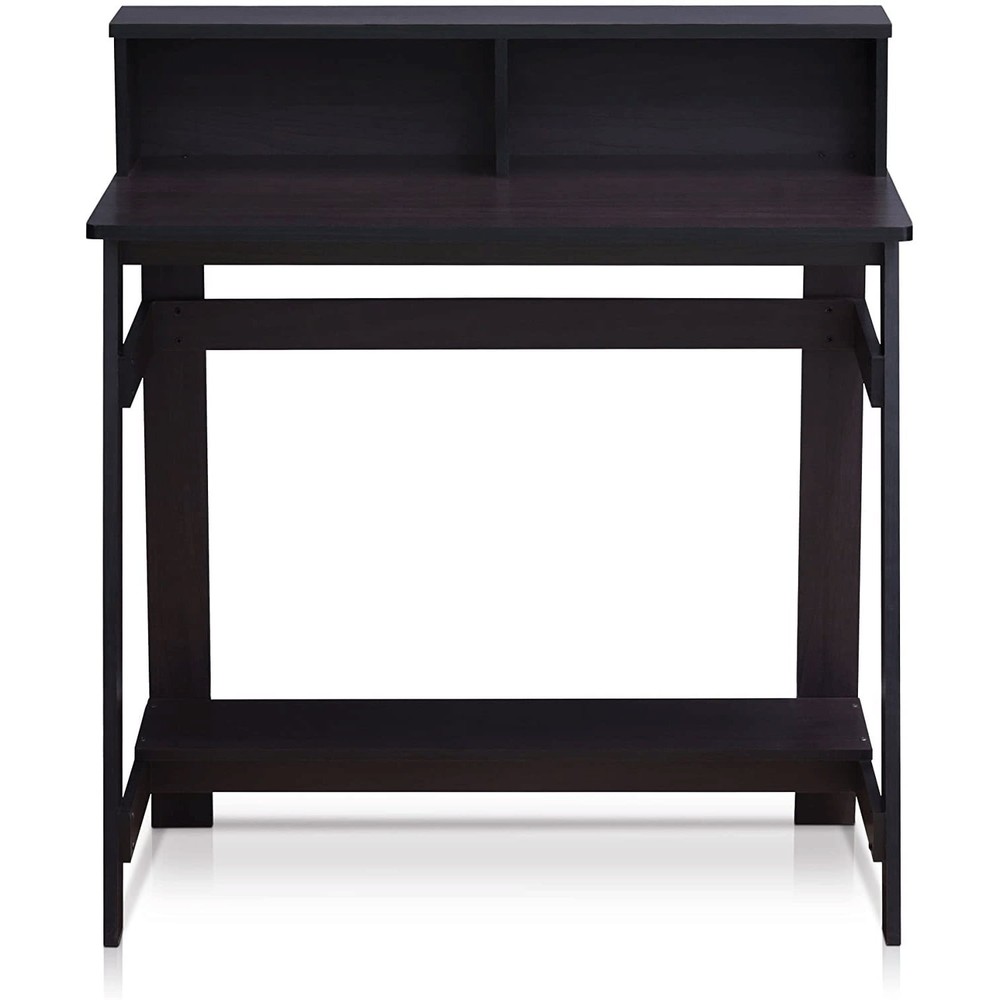 Columbia Walnut A Frame Computer Desk Simplistic Style W Easy Assembly & Modern