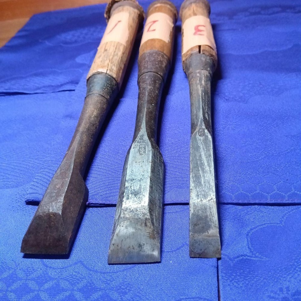 Vintage Japanese Chisel Tool Carpenter