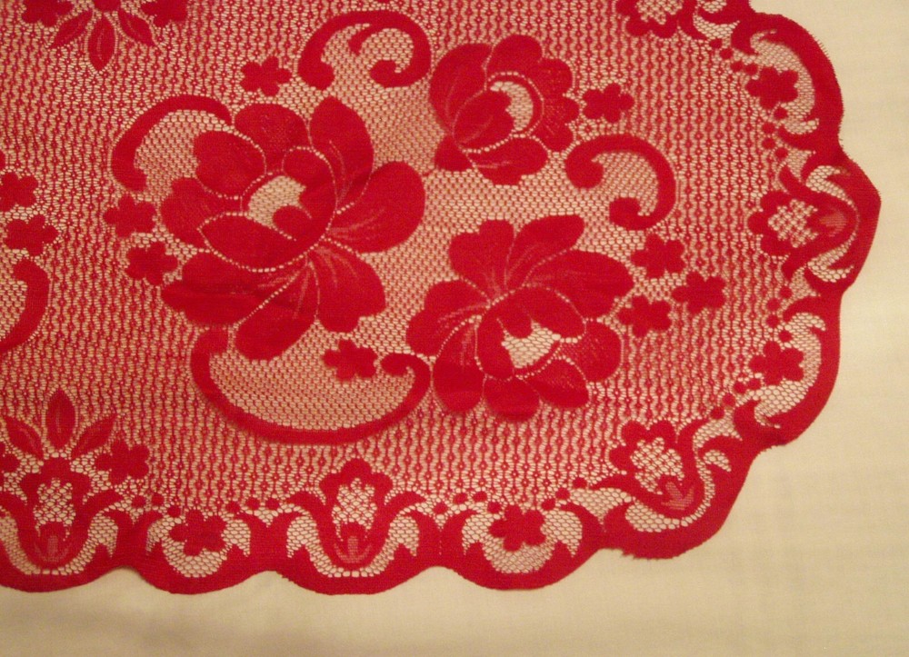 Red Table Scarf Runner