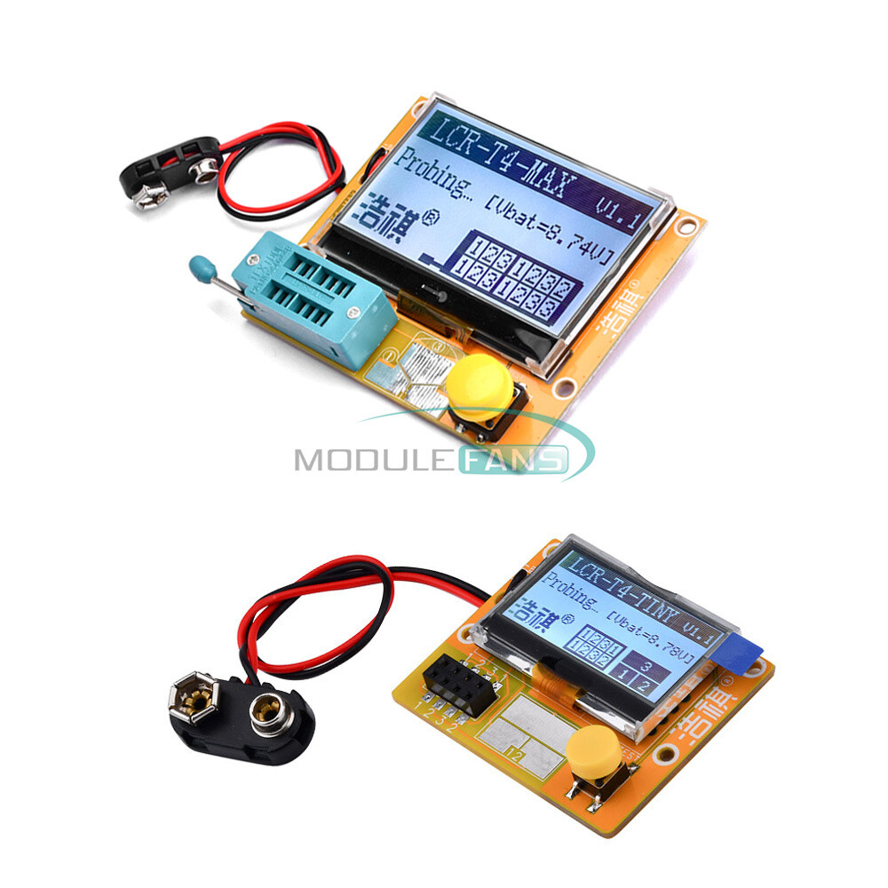 LCR-T4 ESR Meter Transistor Tester Diode Triode Capacitance SCR Inductance
