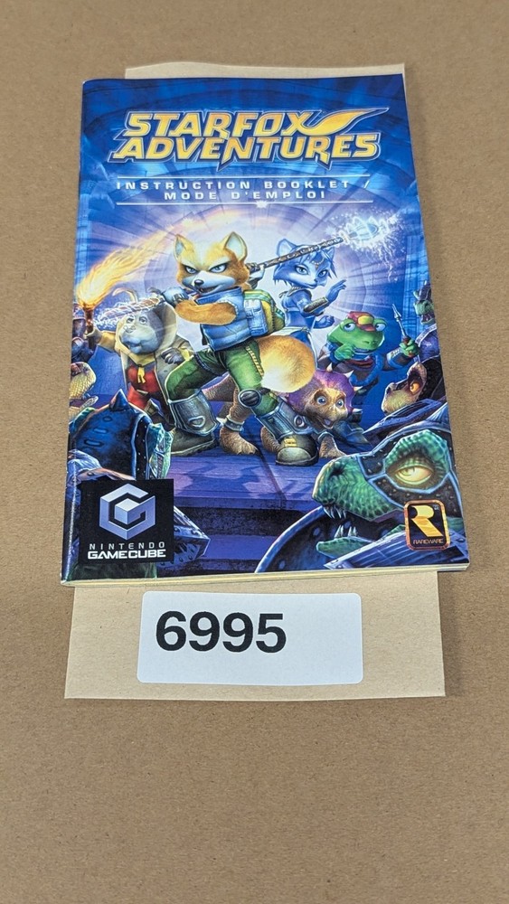 Starfox Adventures - Gamecube - Manual Only **NO GAME!