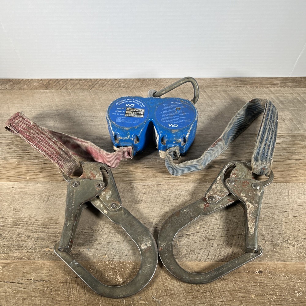 Web Devices Predator 6' Twin Leg Fall Arrest Self Retracting 310 Lbs Capacity