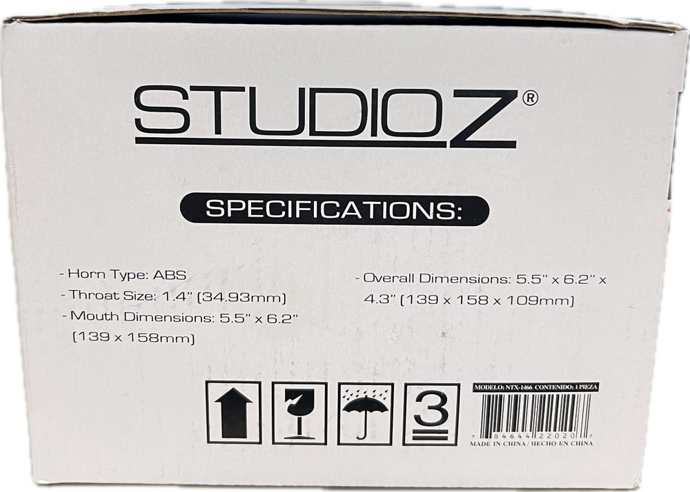 StudioZ NTX-1466 High Frequency ABS Horn
