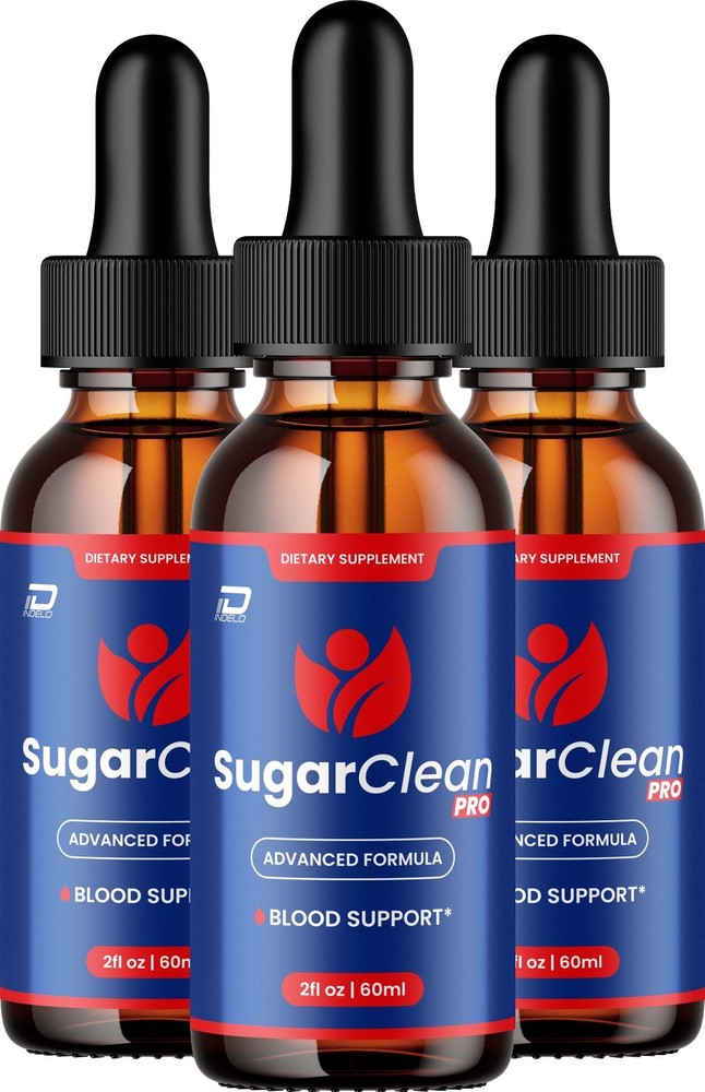(3 Pack) Sugar Clean Pro Liquid Drops – SugarClean Pro Natural Extra Strength