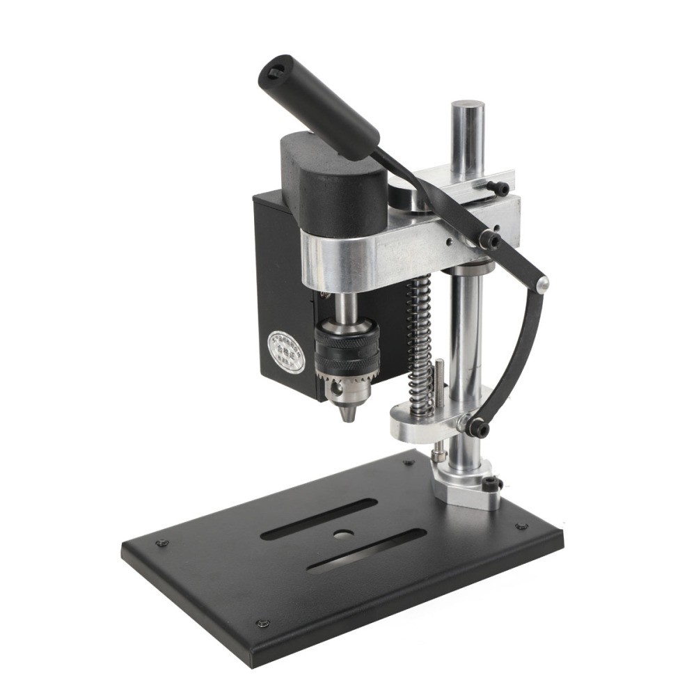 120W Mini Bench Drill Press 7 Speed Adjustable Bench Benchtop Drilling Machine