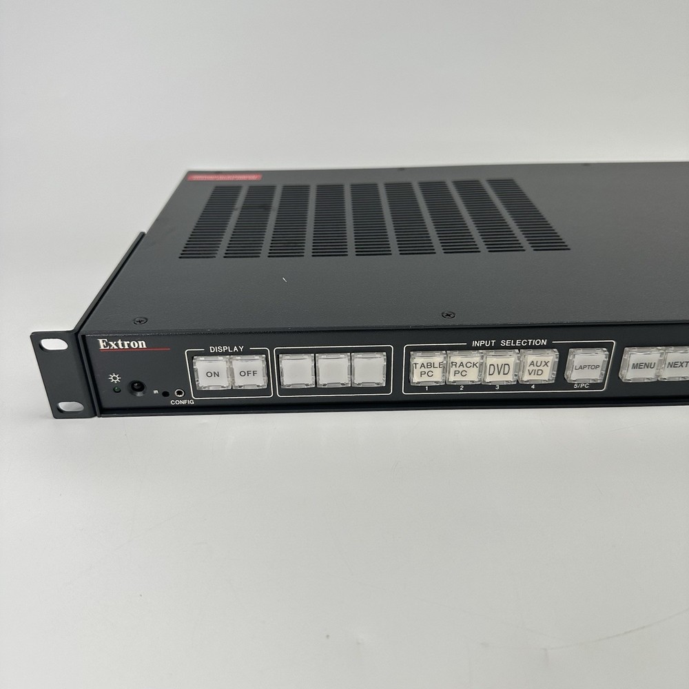 Extron System 5 IP Multi-Format Switcher – 5 Input AV Control – Used, Rack Ears